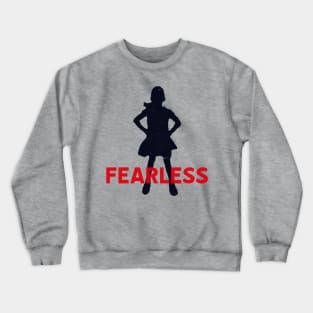 Fearless Girl Silhouette Crewneck Sweatshirt